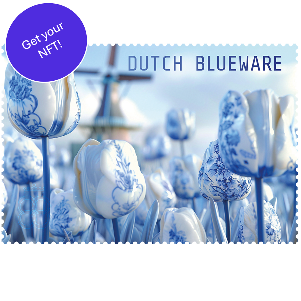 Blueware Tulips
