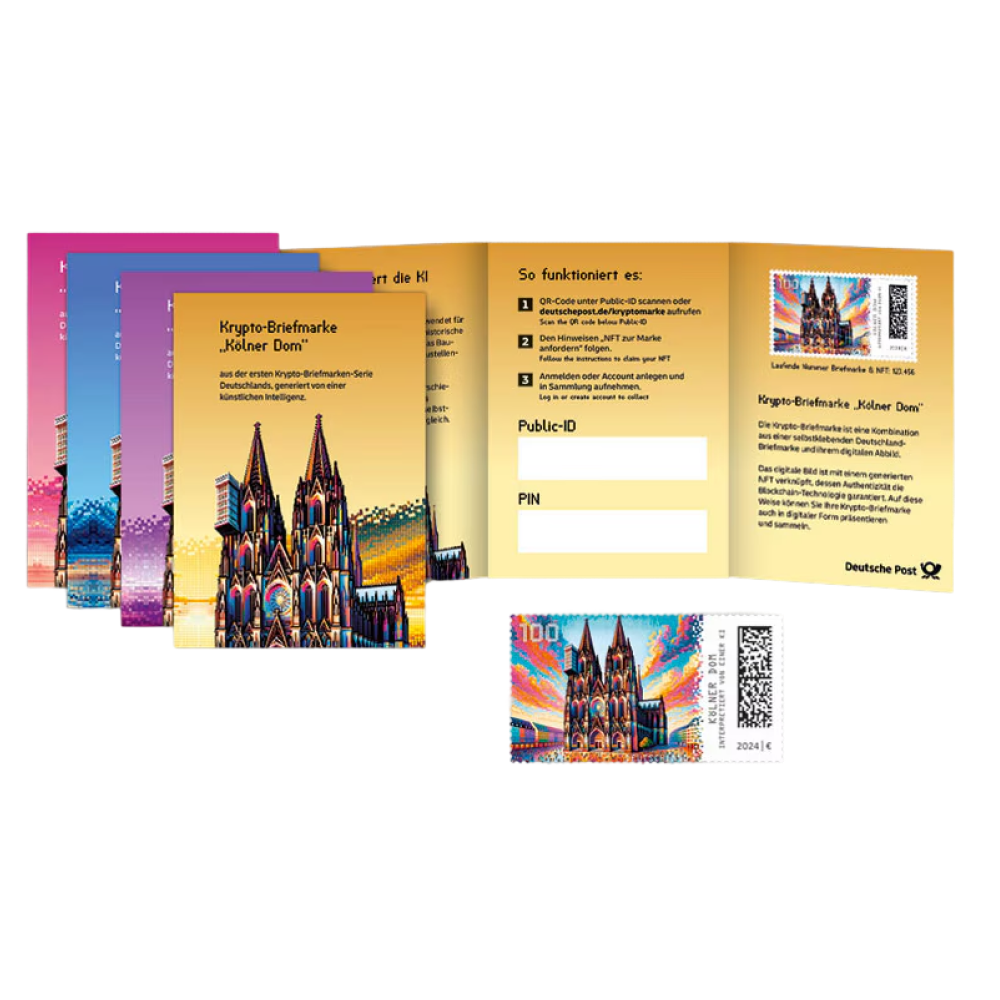 Kölner Dom open booklet