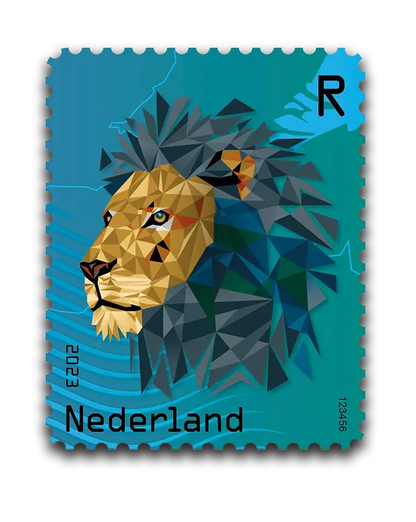 NL crypto stamp 2 - lion
