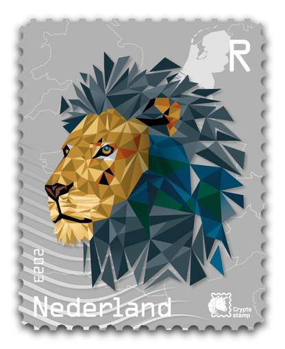 NL crypto stamp 2 - lion
