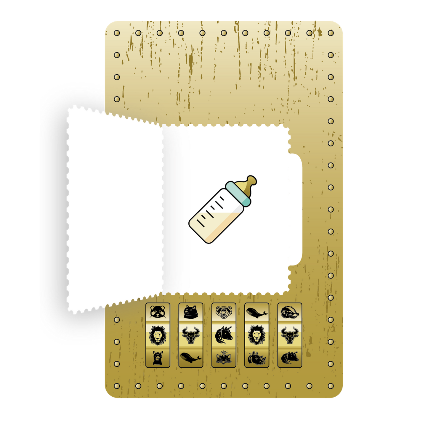 NL crypto stamp safe - bottle