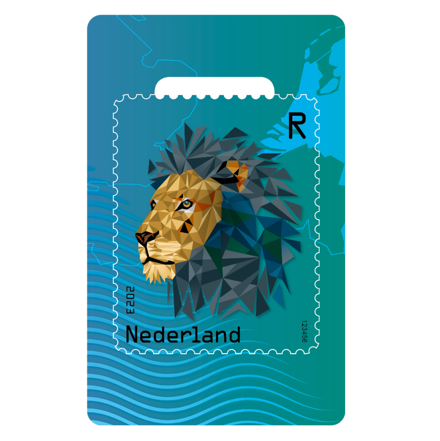 NL crypto stamp 2 - lion