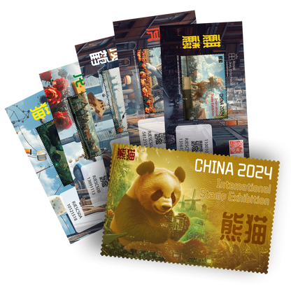 Shanghai serie including the golden Panda NFT