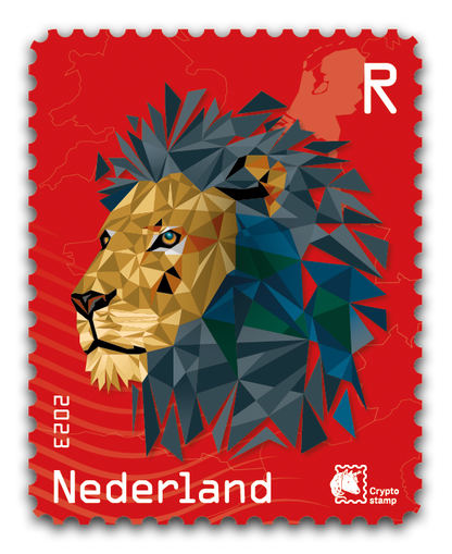 NL crypto stamp 2 - lion