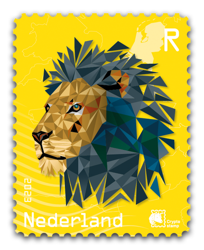 NL crypto stamp 2 - lion